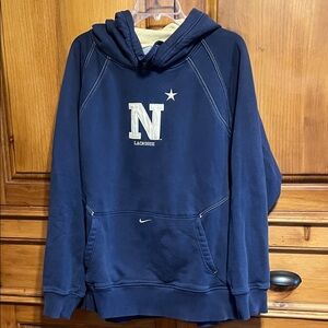 Navy Lacrosse Men's Sweatshirt